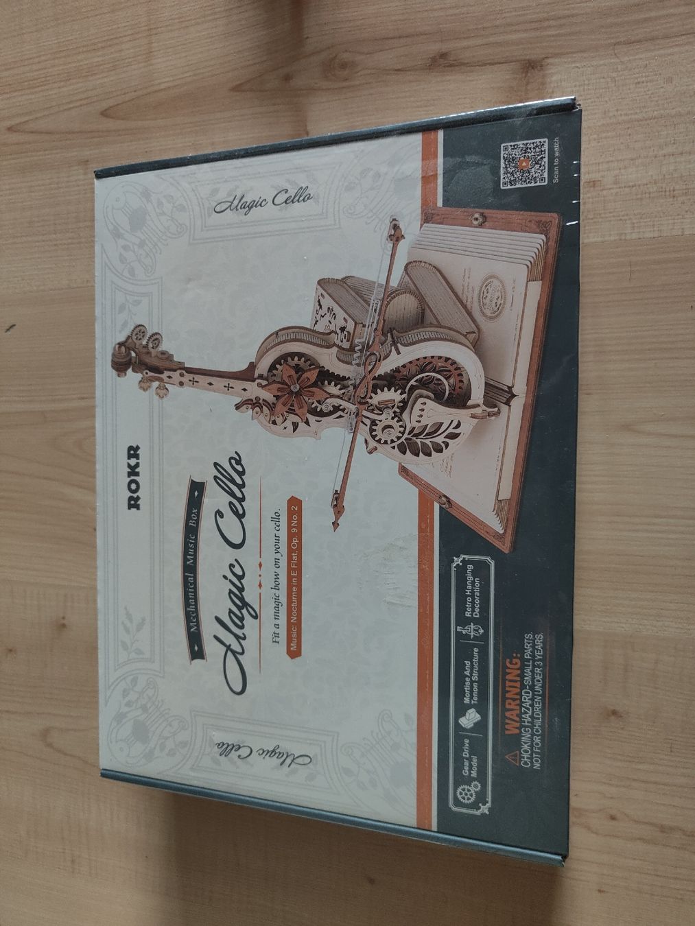 Puzzle: Rokr Bausatz Magic Cello 3D-Holzpuzzle  – Nuovo e nell'imballaggio originale da Ermensee venduto da Ermensee1 1