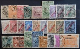 Portugal ex. Kat. 124-192 gest. 1895/1911
