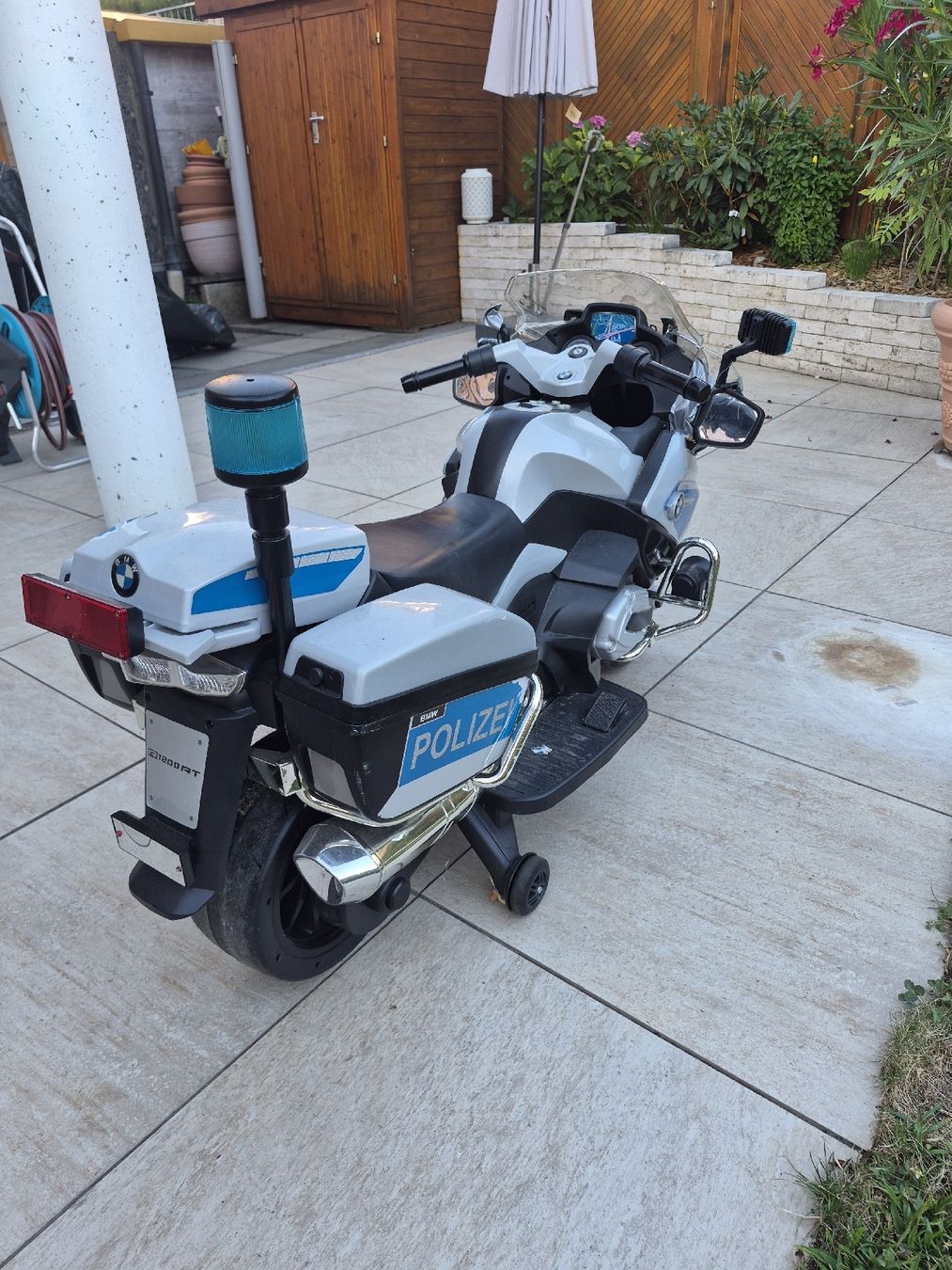 BMW Fahrzeuge für Kinder: BMW Kinder Elektro-Motorrad Polizei R1200 RT – Gebraucht aus Selzach von Paradiso89 3