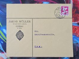 CL33 Enveloppe + Timbre Suisse 1932