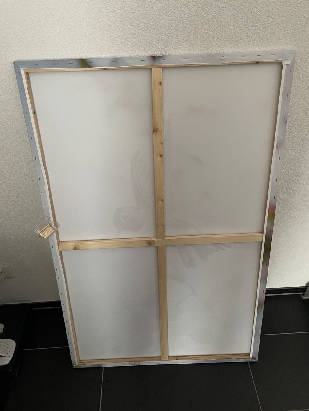 Poster & Bilder: Schönes XL Leinwandbild Kolibri – Gebraucht aus Sirnach von sirni 2