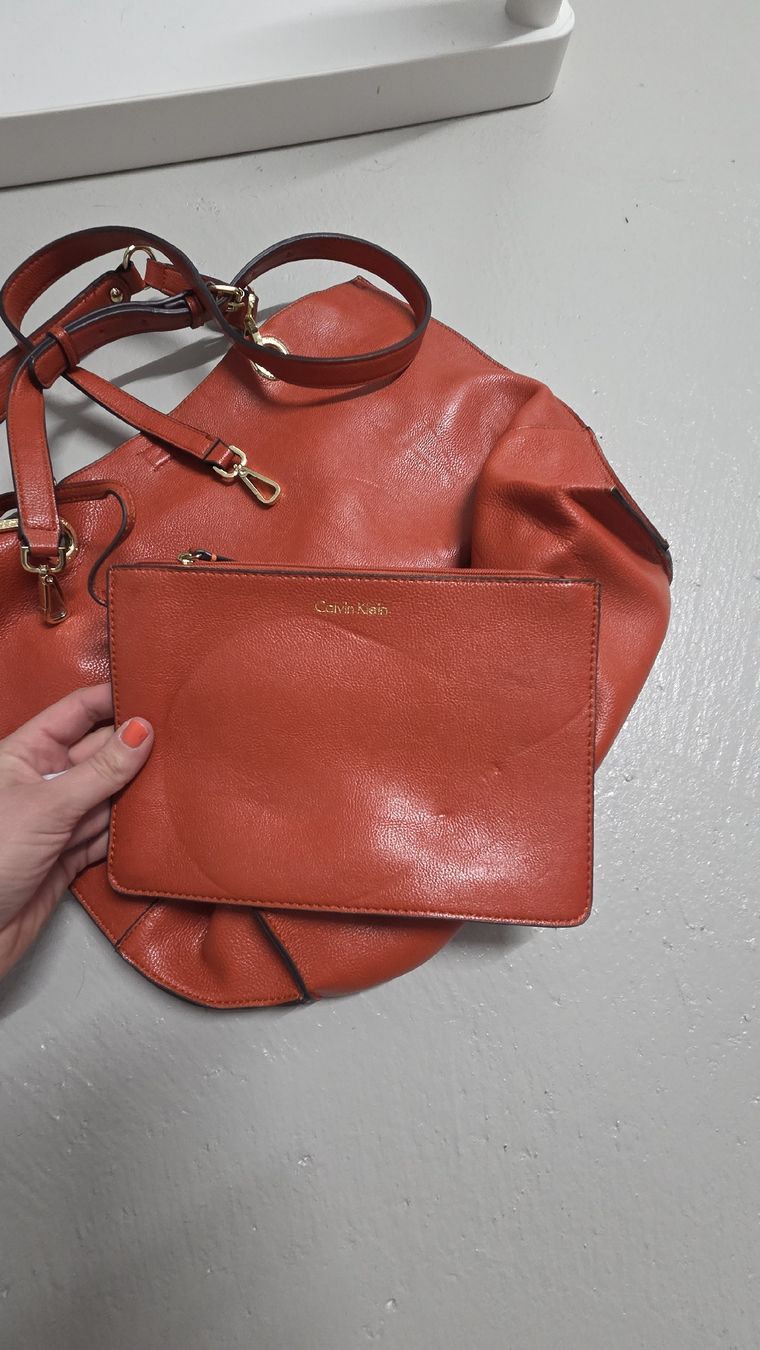 Calvin Klein Borse da donna: Calvin Klein Shopper orange – Usato da Berikon venduto da alko93 2