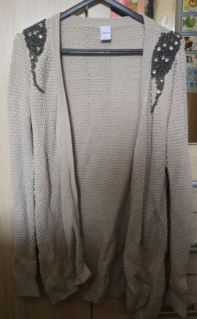 Cardigan beige - Taille S