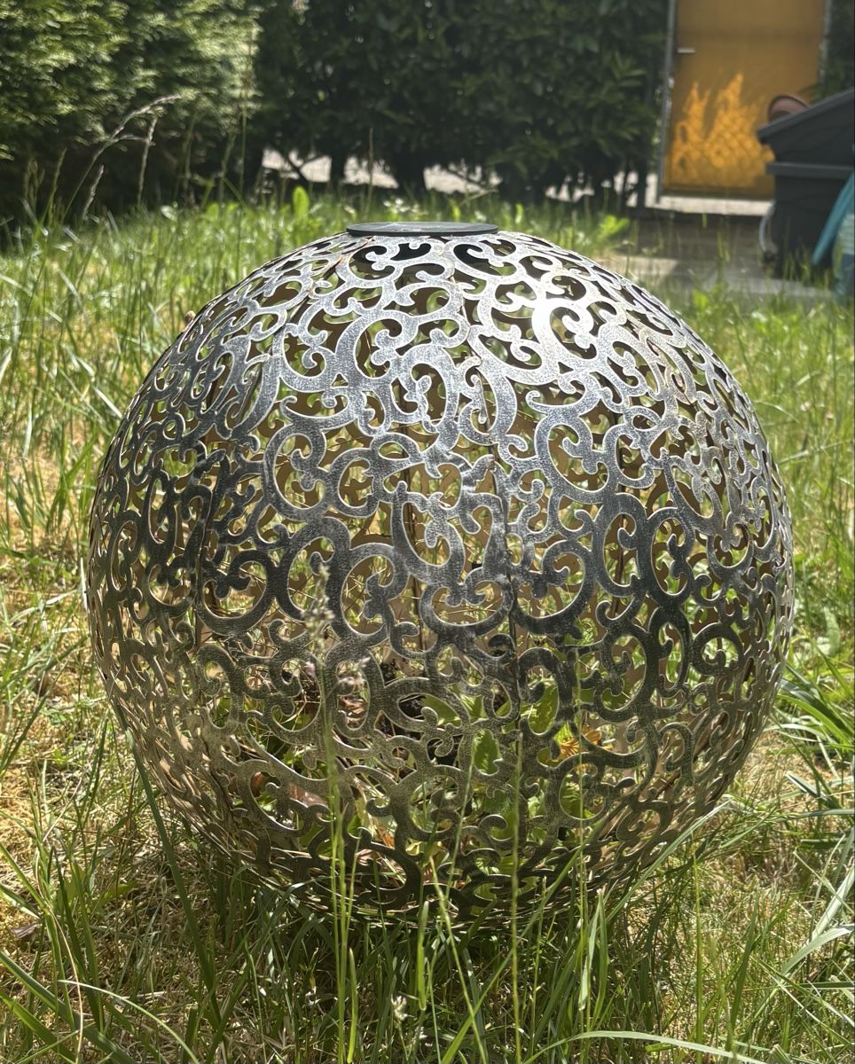 Alle Dekorationen: Gartenkugel aus Metall – Gebraucht aus Urdorf von leoale 1