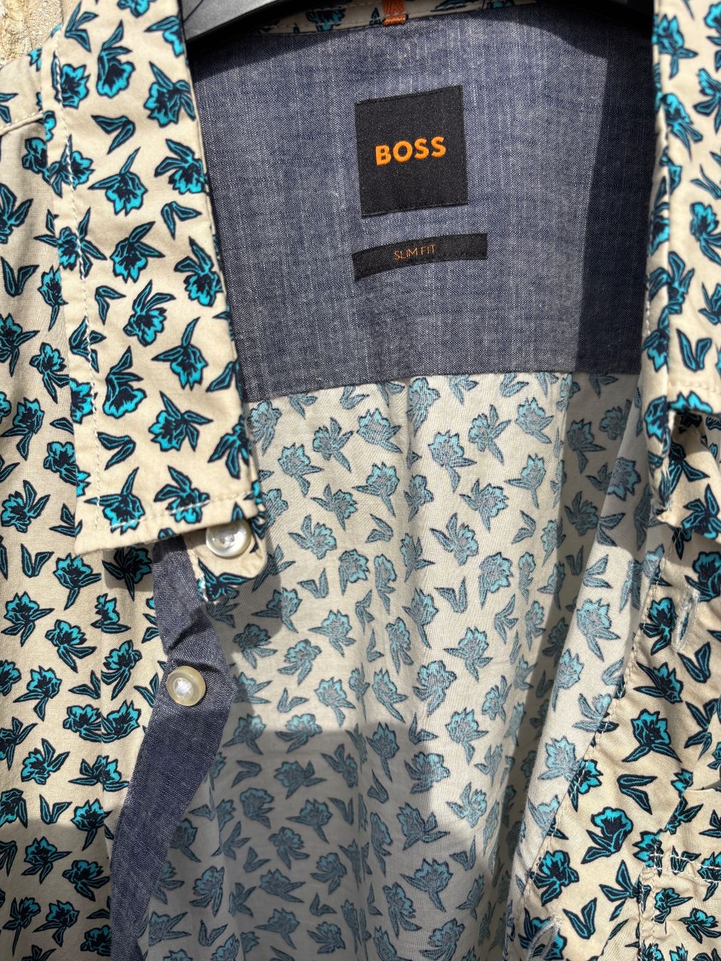 Hugo Boss Camicie: Chemise BOSS orange slimfit.Taille.L – Usato da Delémont venduto da Vendeur_3