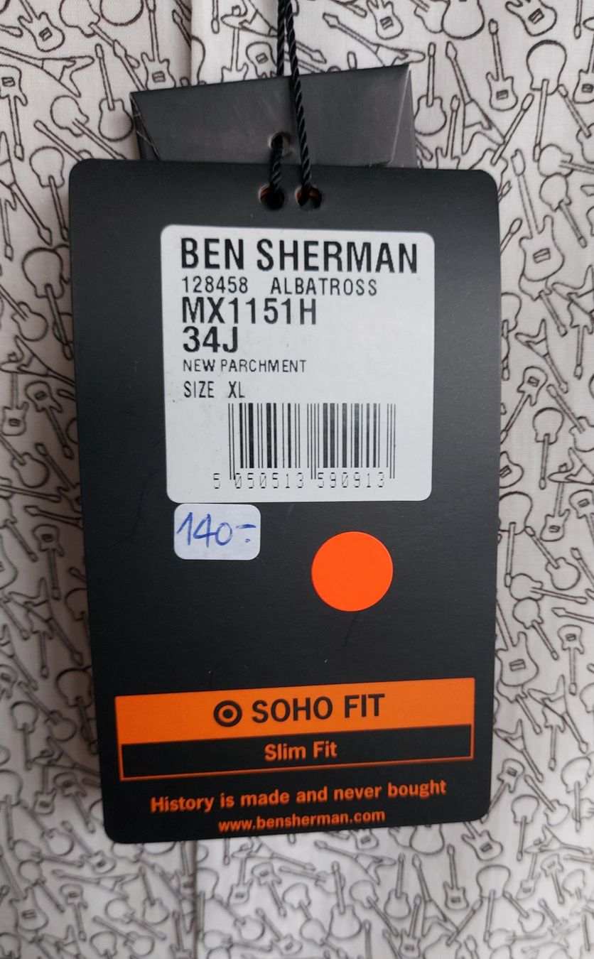 Ben Sherman Camicie: Neues Ben Sherman Herren Hemd Gr. XL Slim Fit – Nuovo e nell'imballaggio originale da Basel venduto da Mazzo84 1