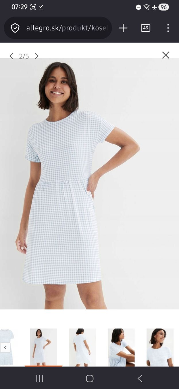 Vestiti: Kariertes Sommerkleid 36/38 – Usato da Zürich venduto da Steffi-97