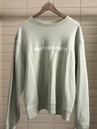 Sweatshirt Adidas Humanrace mintgrün Grösse M