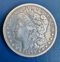 Usa-Morgan-Silver-Dollar 1879 CC I