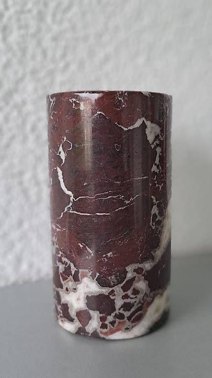 Candele: Edelstein Kerze roter Marmor – Usato da Stans venduto da wer_fd5f 4
