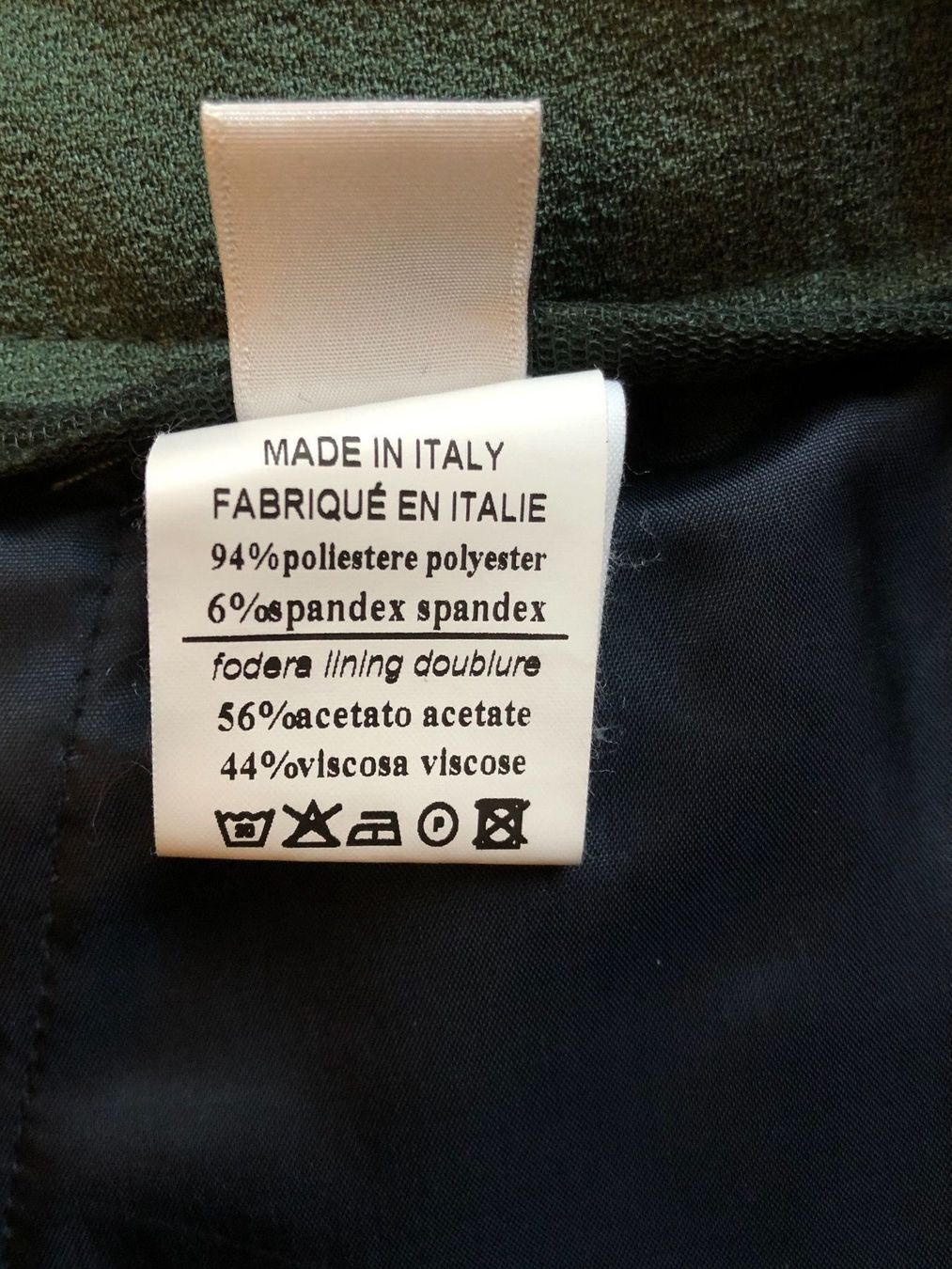 Pantaloni: Lässige salbeigrüne Hose Gr. 32 – Usato da Zürich venduto da MakasoZH 6
