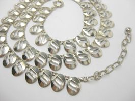 Vintage Antik Kette Collier Silber 835 + MP