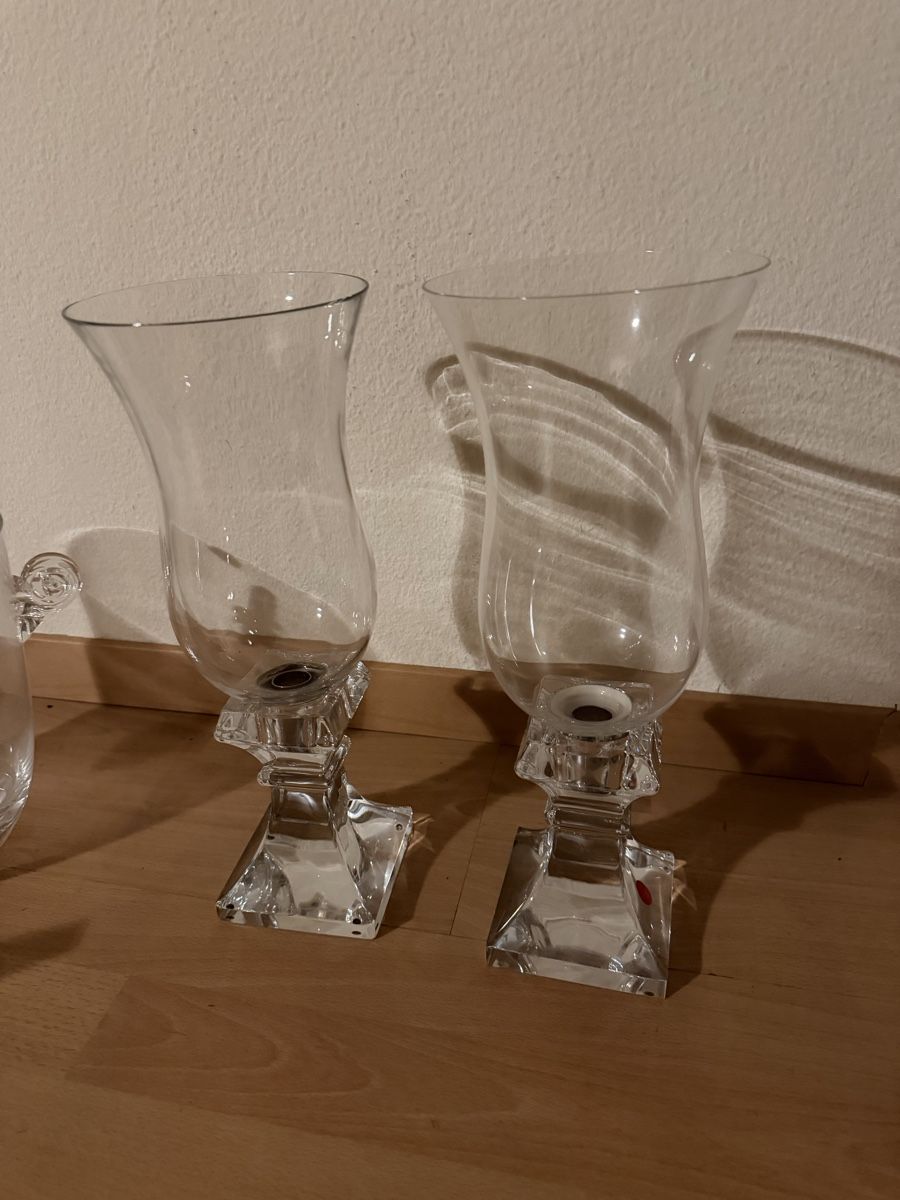 Baccarat Kerzenständer: Bacarat Kerzenständerpaar – Gebraucht aus Zürich von CeFiVu