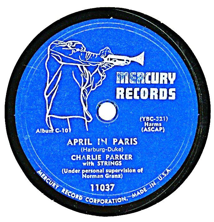 Schallplatten: Charlie Parker, Jazz Schellackplatte – Gebraucht aus Hemishofen von Phonomandy