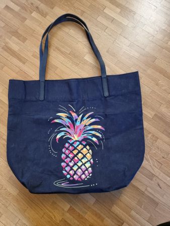 Cabas de plage Ananas