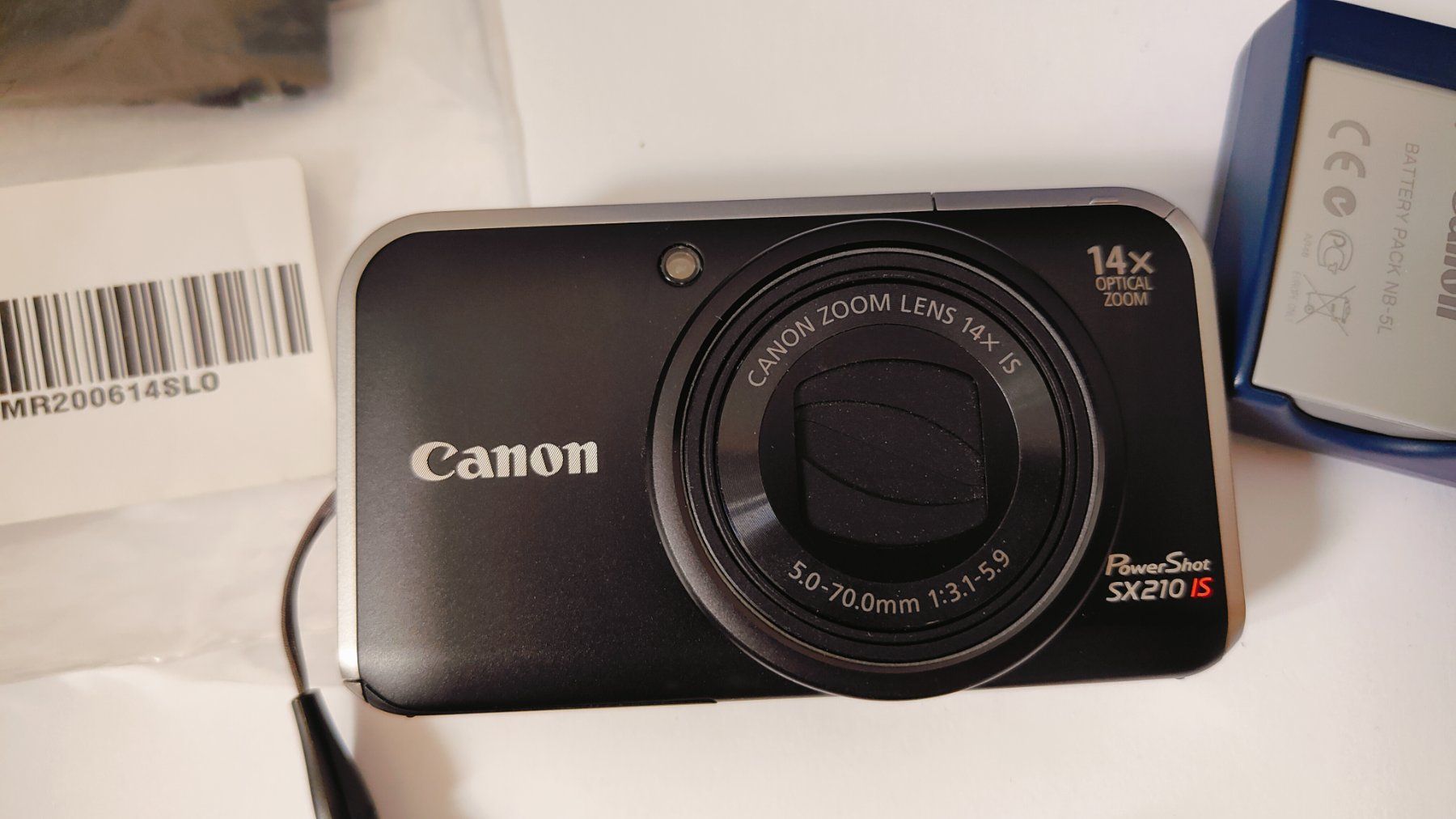Canon Fotocamera: Canon PowerShot SX210 IS Digitalkamera – Usato da Olten venduto da Mezopotamya 4