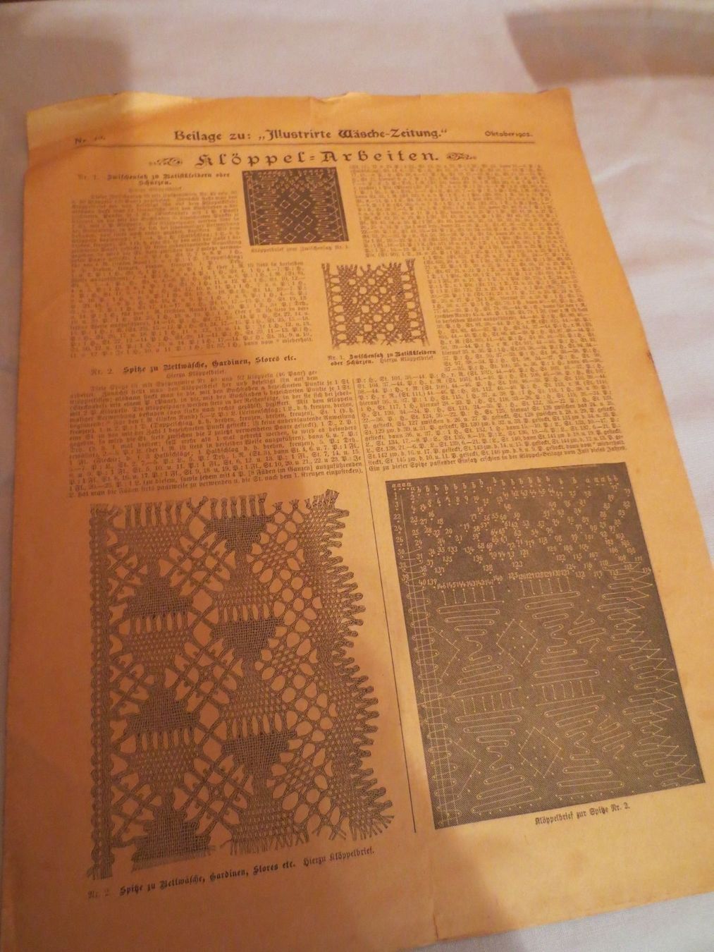 Zeitschriften & Magazine: Illustrierte Wäsche Zeitung mit Beilagen – Gebraucht aus Männedorf von Livingston 6