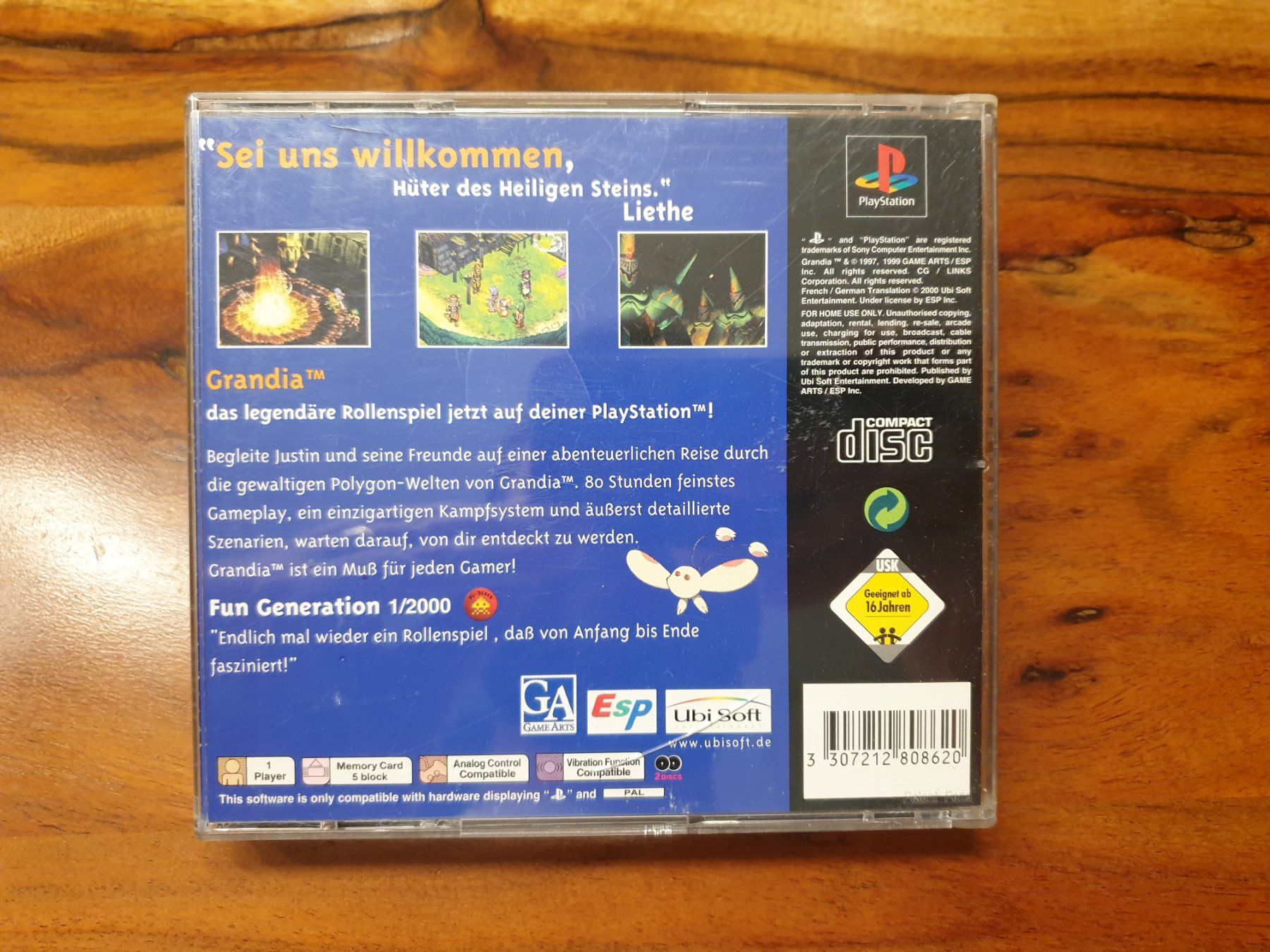 Giochi: Grandia PlayStation 1 PS1 – Usato da Rain venduto da Rou_z26r 1