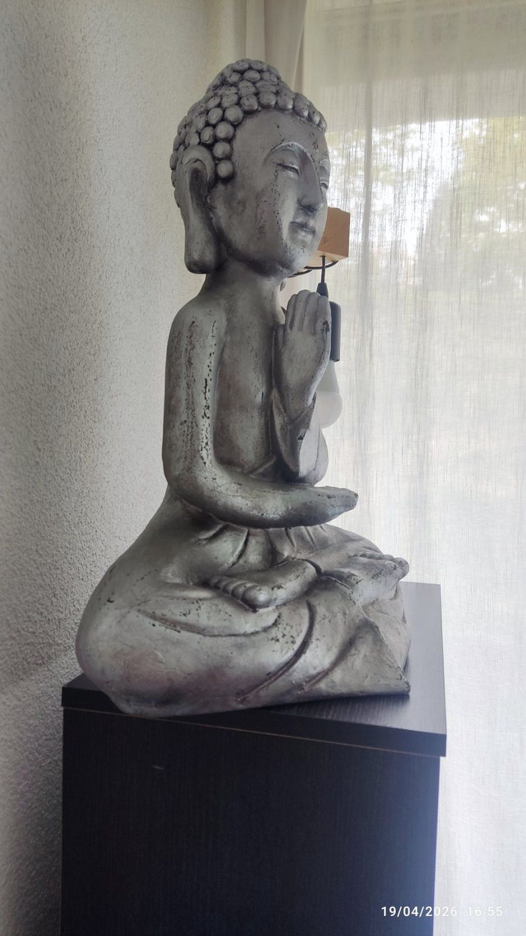 Statuette: Buddha argento 80 cm perfetta per un tocco zen – Usato da Wädenswil venduto da Margarida8038 1