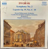 Dvorak - Symphony No. 2 / Legends Op. 59, Nos. 6-10