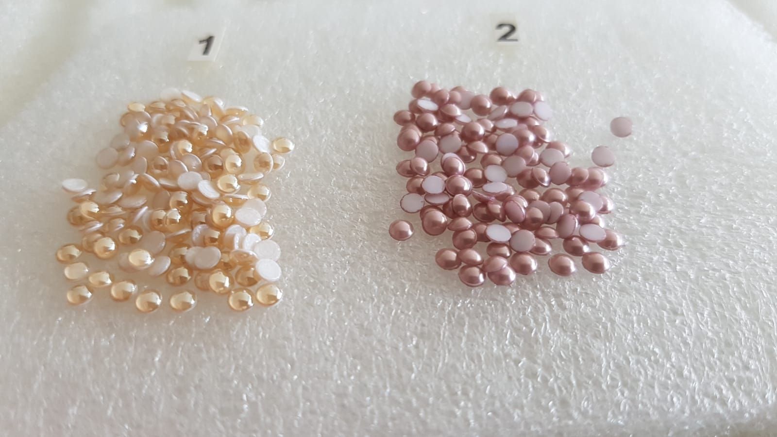 Perlen (unechte): Swarovski Halbperlen 2080/4 ss10 144St. – Neu (gemäss Beschreibung) aus Zürich von ata_c8nh 2