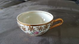 sehr schöne kleine Tasse vergoldet
