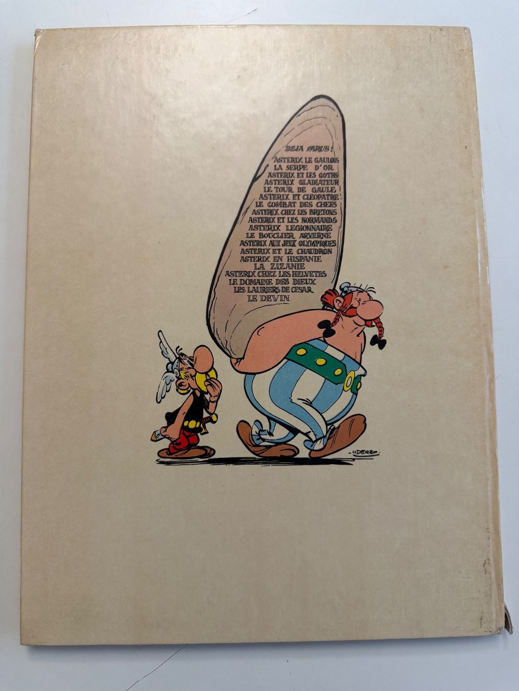 Fumetti: Asterix - LE DEVIN - HARDCOVER - 1972 – Usato da Münsingen venduto da Ganjam 2