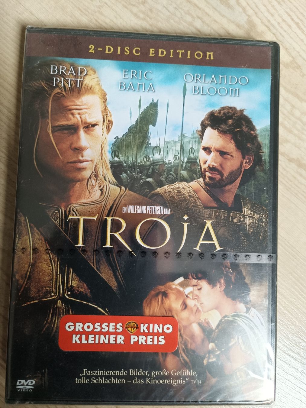 Alle DVDs: DVD - Troja - Brad Pitt, Eric Bana, Orlando Bloom – Neu und originalverpackt aus Münchenbuchsee von Ruth0
