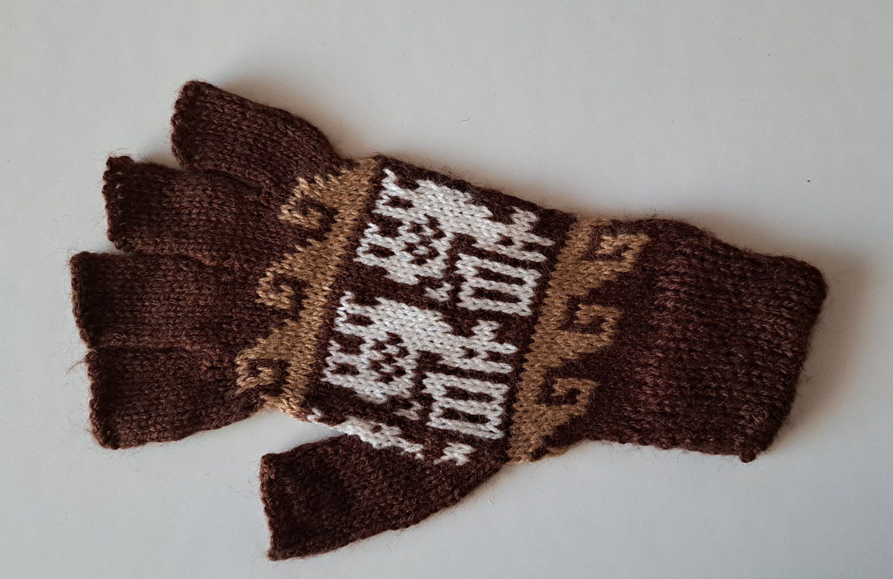 Handschuhe & Handstulpen: Alpaka-Handschuhe von Peru_A – Neu und originalverpackt aus Romanshorn von Octa27 3