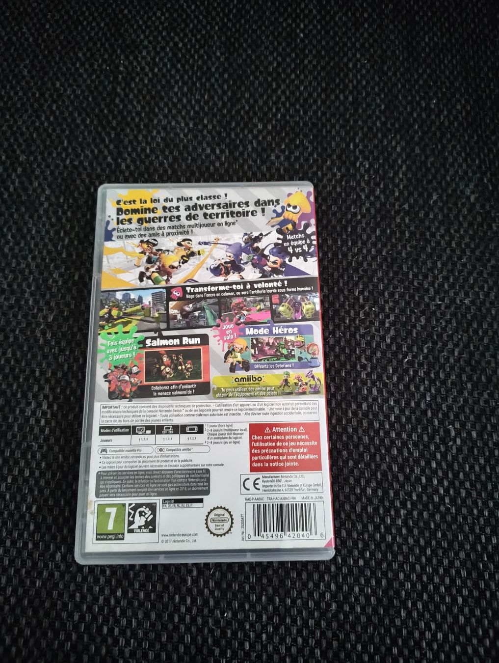 Nintendo Giochi: Jeu Nintendo Switch Splatoon 2 – Nuovo (secondo la descrizione) da Porrentruy venduto da Florent-JU 1