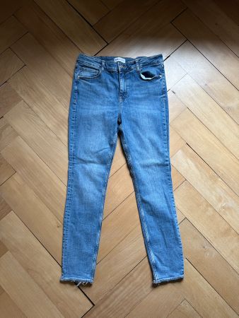 ZARA - Skinny Jeans hellblau 42