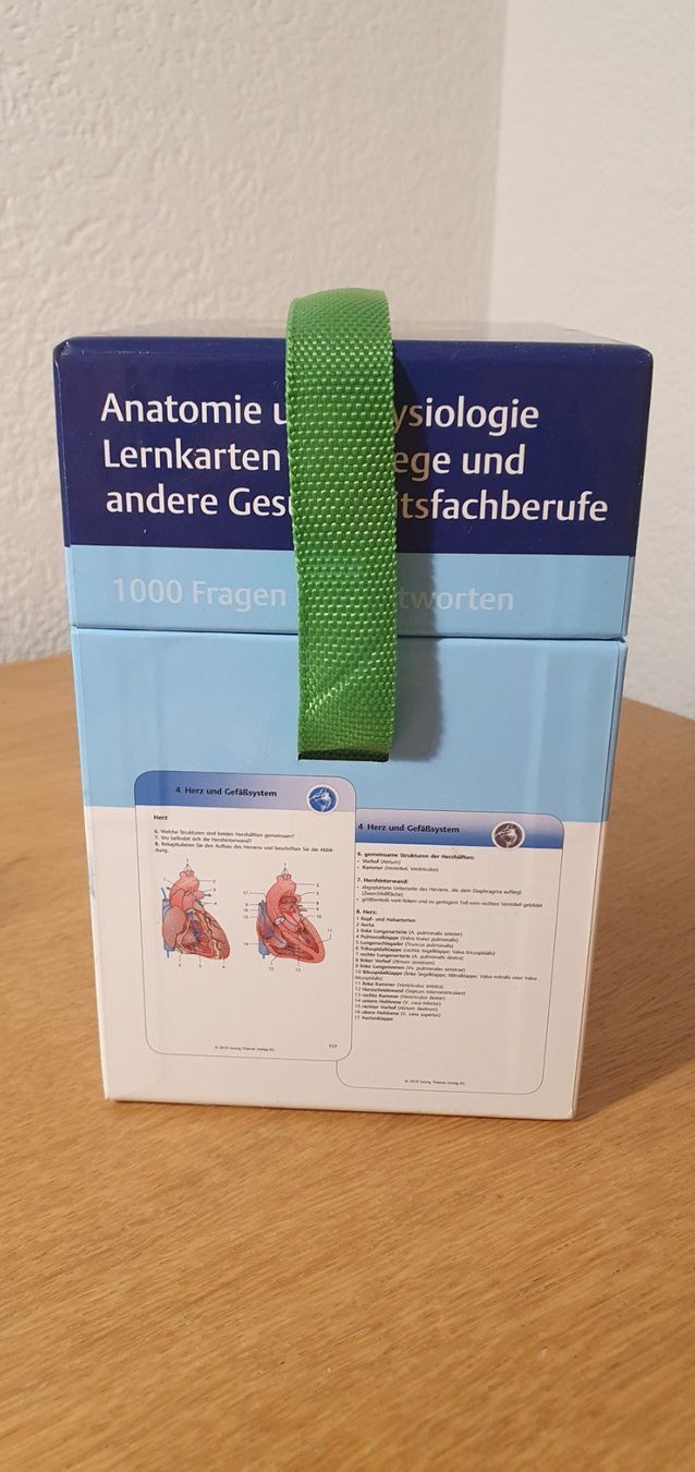 Libri: Anatomie und Physiologie Lernkarten – Usato da Rumlikon venduto da Markus0150 3