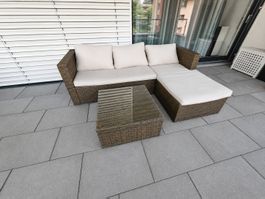Gartenlounge Rattan