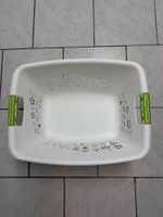 Rotho Wäschekorb Flowers Grau 25 l