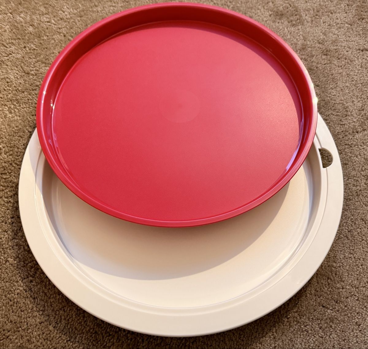 Tupperware Piatti di portata: Tupperware drehbare Apero-Schale ca. 38cm / NP 60.-! – Nuovo e nell'imballaggio originale da Worben venduto da Teddy112 2