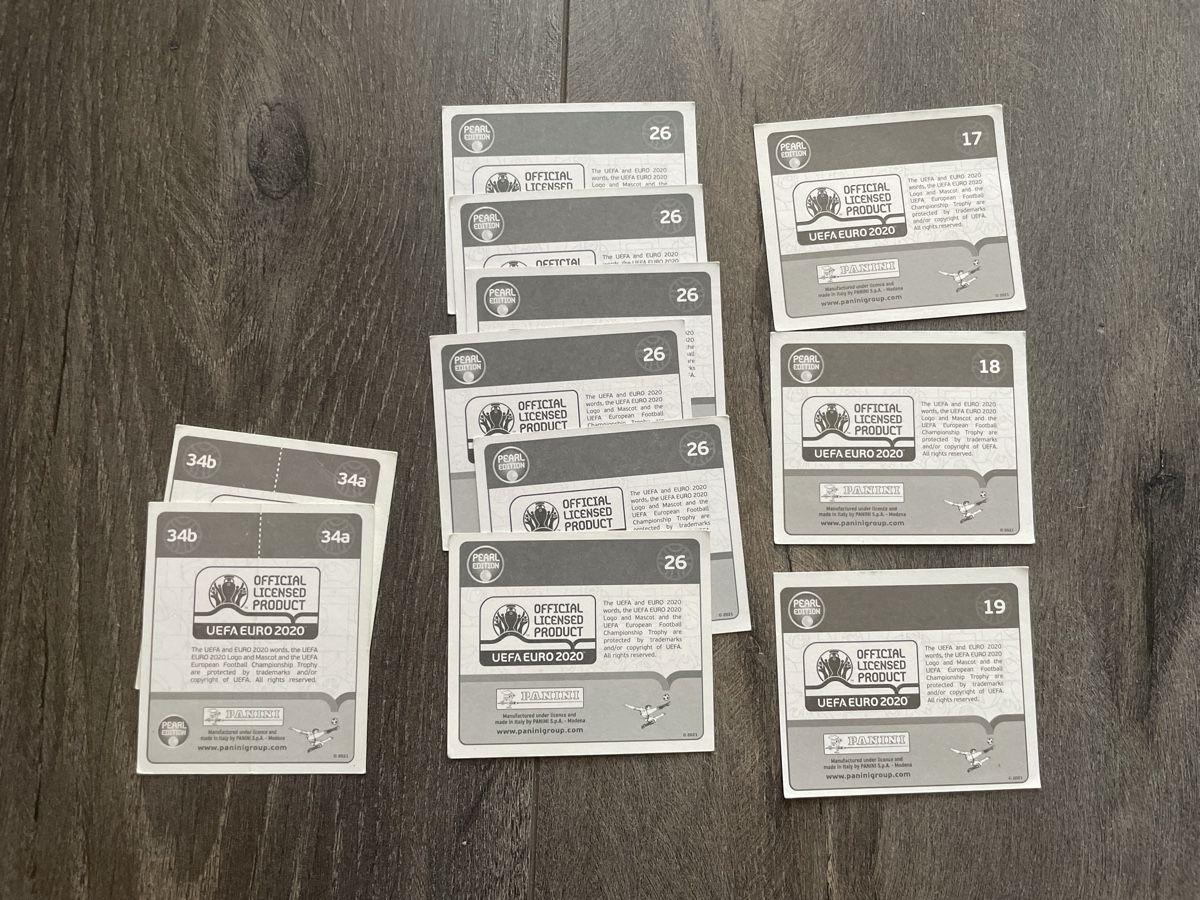 Panini Carte collezionabili: Euro2020 – Usato da Dompierre FR venduto da matmath 1