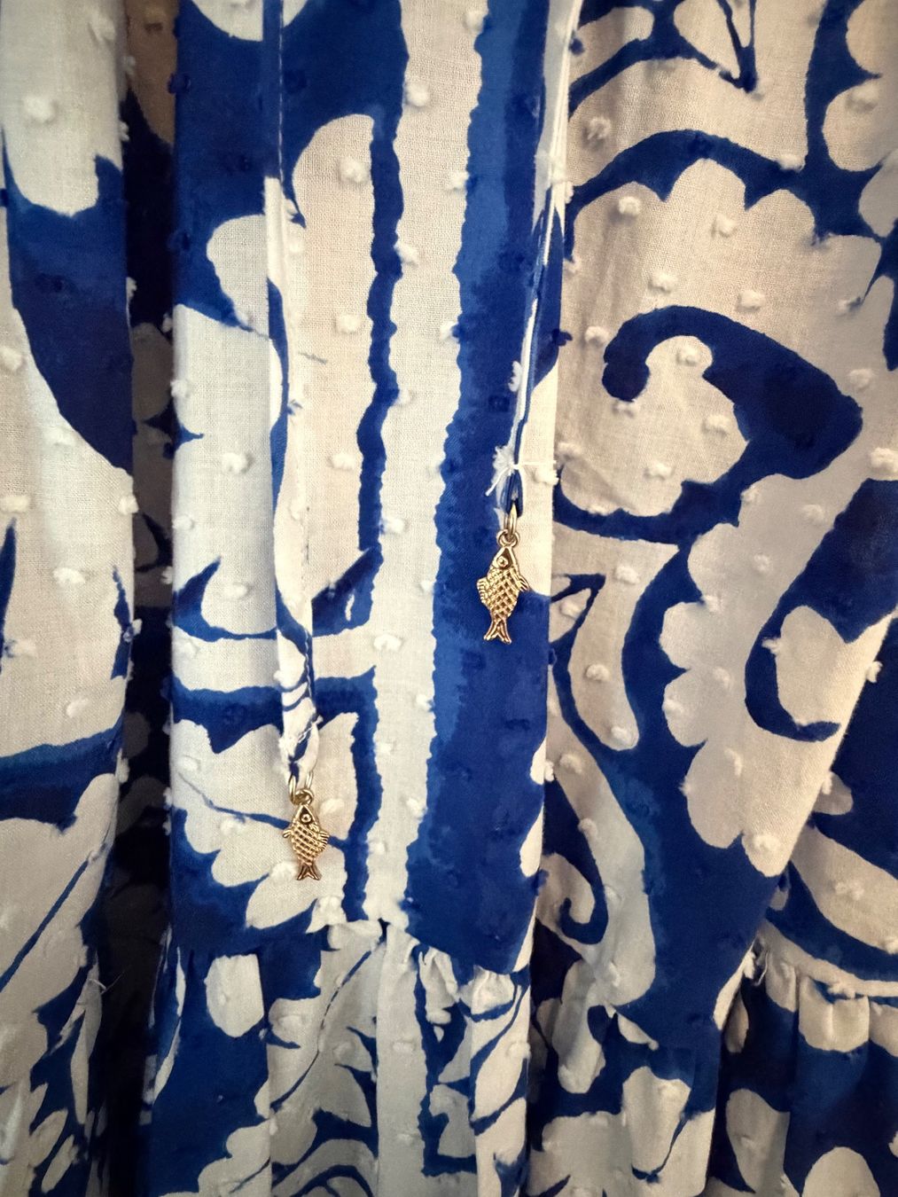 H&M Vestiti: Kleid blau-weiss gemustert Grösse XL neu – Nuovo (secondo la descrizione) da Meilen venduto da Sura18 1