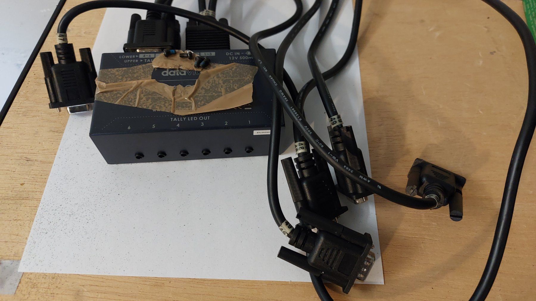 Aufnahmegeräte: Datavideo TB-10 Tallybox Steuerung – Gebraucht aus Rheineck von FMPTV