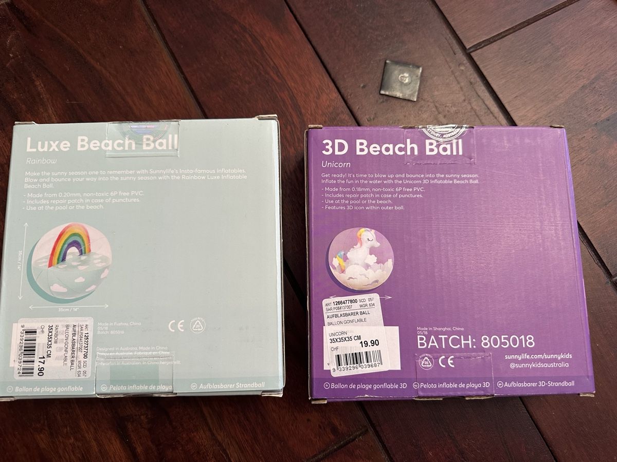 Palloni: Wasserball 2 St. luxuriös neu – Nuovo (secondo la descrizione) da Bern venduto da womiman 1
