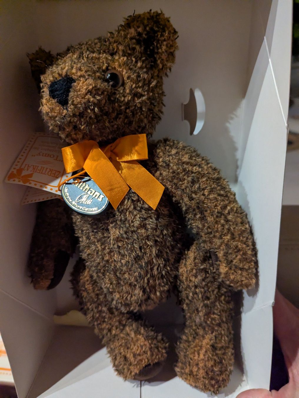 Tomy Spielzeuge: Teddybär Tomy – Neu und originalverpackt aus Dierikon von Jolie 1