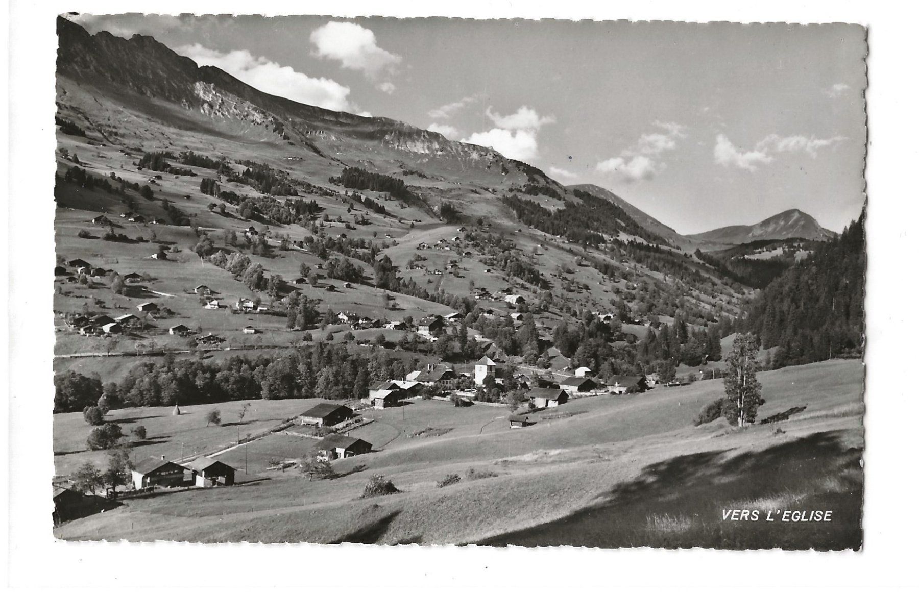 Ansichtskarten: AK 1963  Vers l'Eglise  VD – Gebraucht aus Greifensee von 315WDO