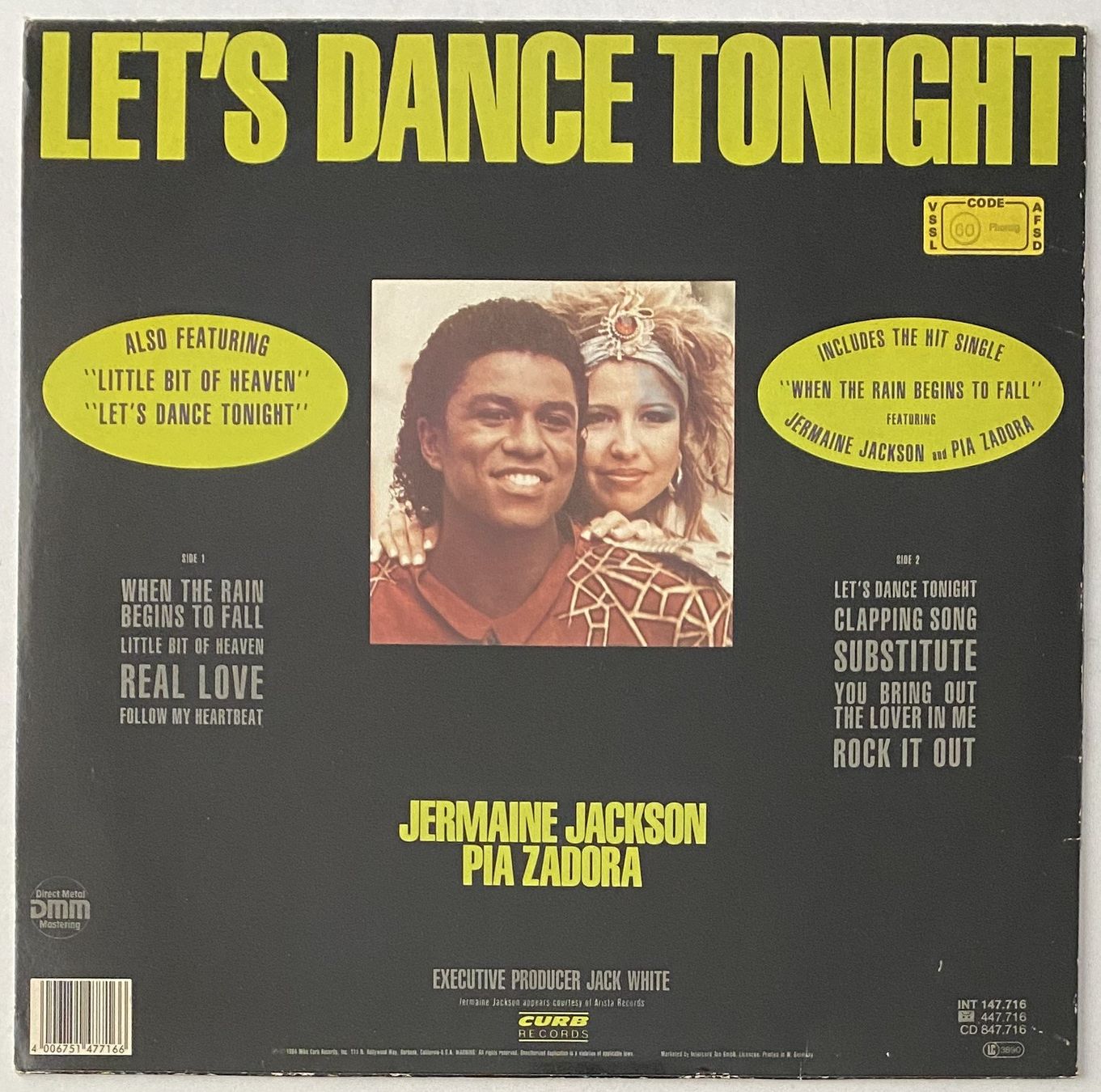 Dischi in vinile: Pia Zadora, Let's Dance Tonight – Usato da Flums venduto da Empe1 1