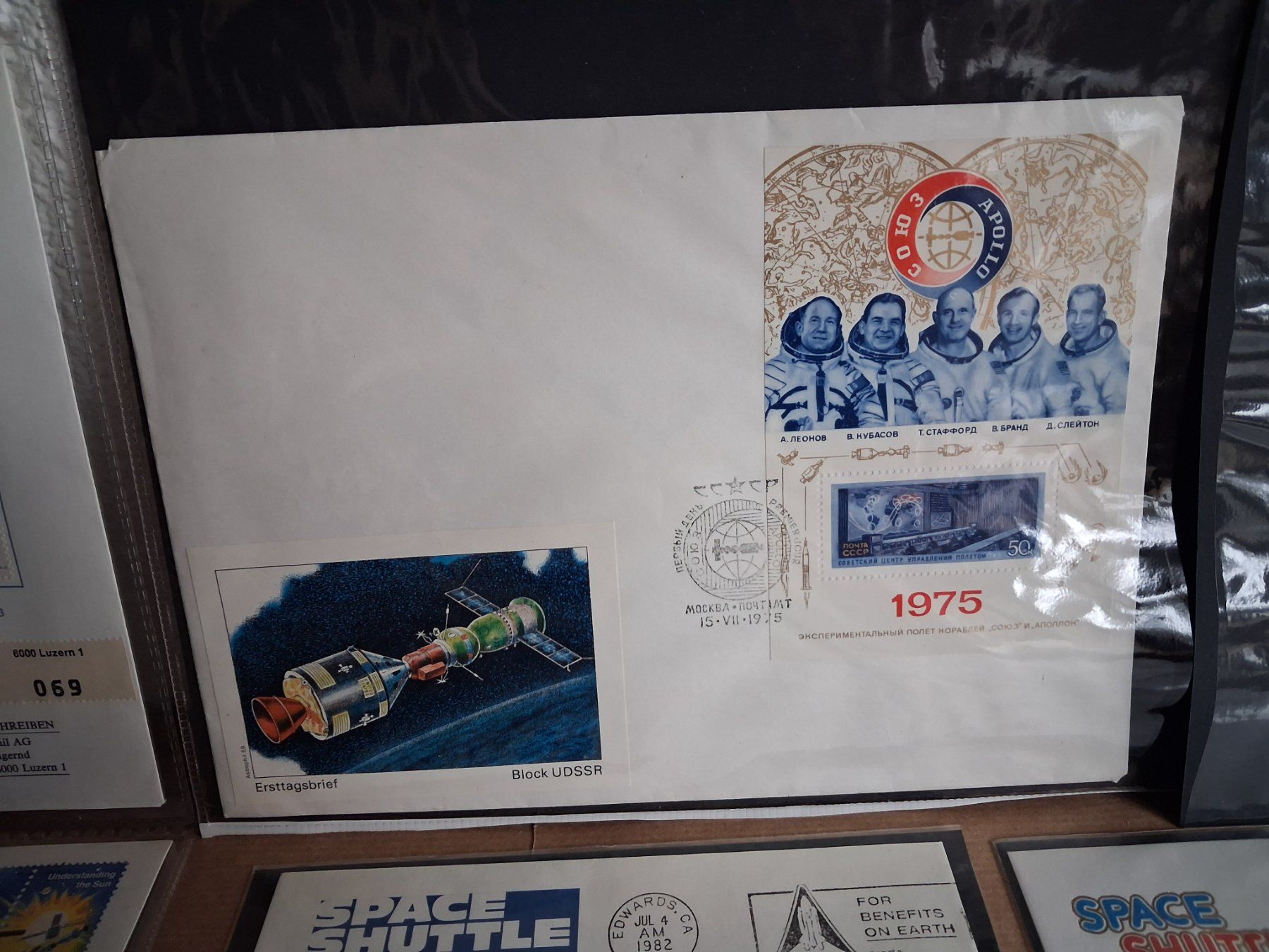 Tutti i francobolli: 21 FDC/ETBriefe Space Shuttle /Apollo .70-80iger Jahre – Nuovo (secondo la descrizione) da Hagendorn venduto da siwasi3 2