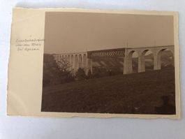 Alte Foto Eisenbahnbrücke über Rhein bei Eglisau historisch