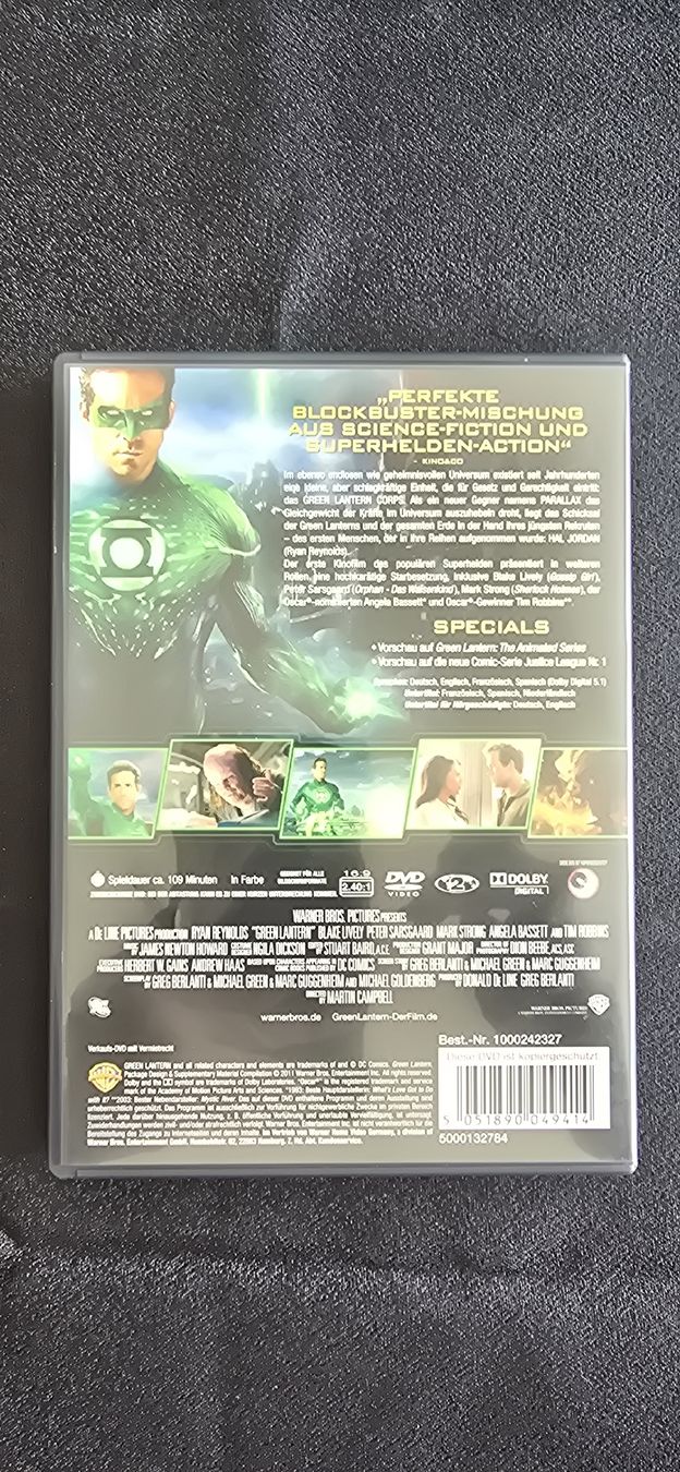 Tutti i DVDs: Green Lantern DVD - Superhelden Action! – Usato da Doppleschwand venduto da Bennox94 1