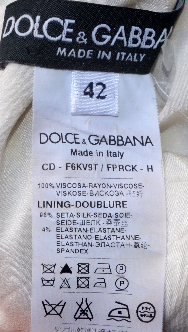 Vestiti: Dolce & Gabbana Kleid / robe S (42) – Usato da Collonges venduto da arashee 4