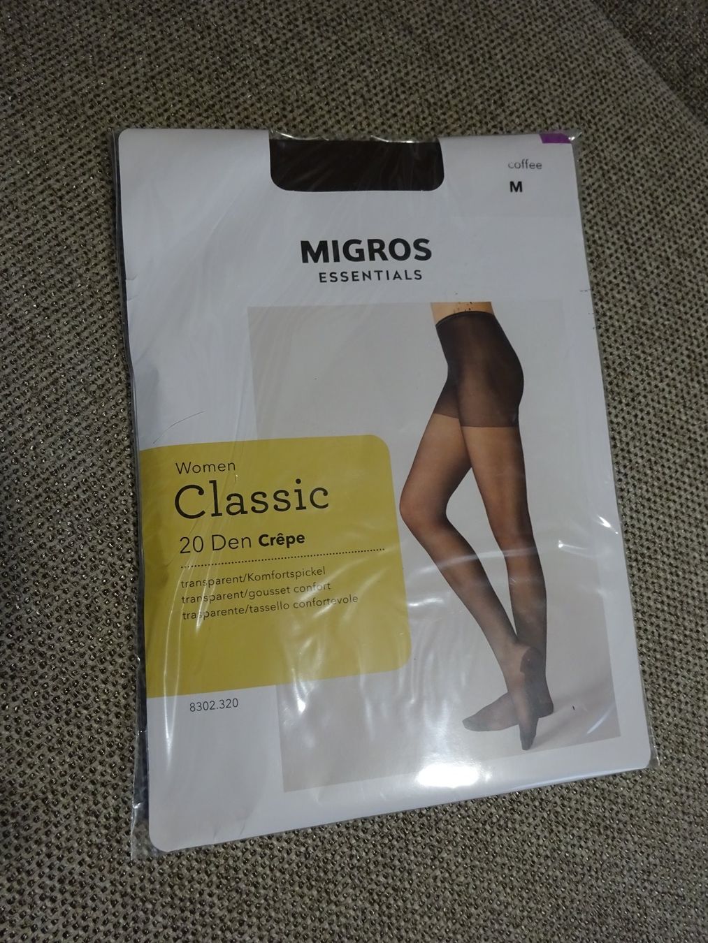 Migros Calze & Collant: Strumpfhose-Classic/Migros Essential – Nuovo e nell'imballaggio originale da Rothrist venduto da Mistery1