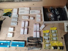 Märklin Stellpult mit Rückmeldung, Signal Modul, Schi, Noch