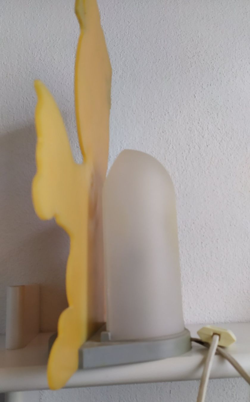Lampen: Lampe Garfield 1978 – Gebraucht aus Chezard St-Martin von Loucail 1
