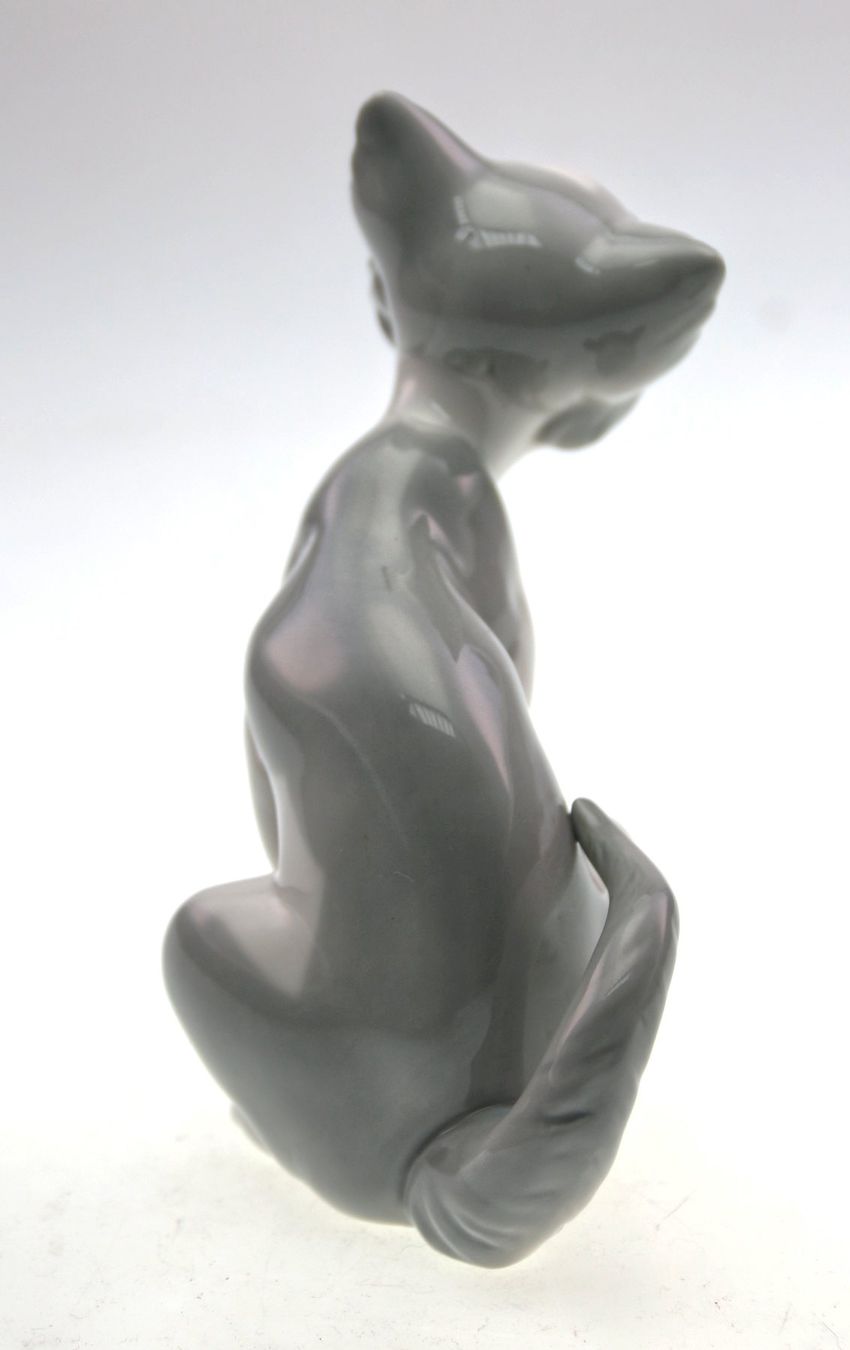 Lladro Figuren: Sitzende Katze - Büsi von Lladro Spanien 1981 – Gebraucht aus Langenthal von TolleGeschenke2026 2